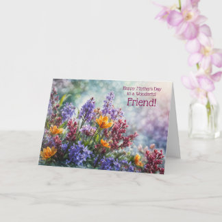 Friend Happy Mothers Day Inspirational Message Karte