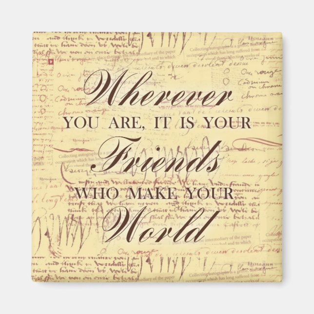 Friend So Magnet (Vorne)