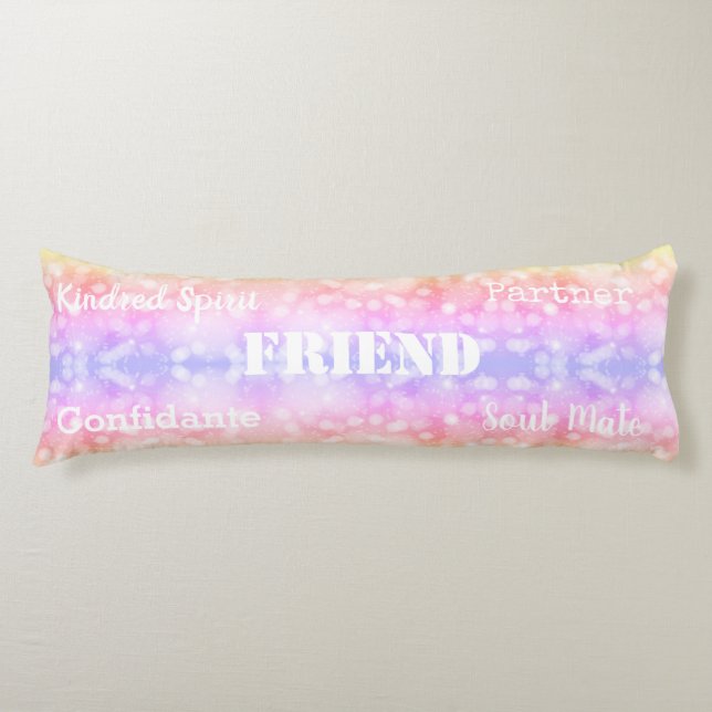 Friend Theme, Himmlisch Body Kissen HAMbyWG (Vorderseite)