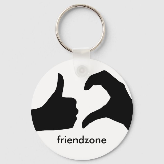Friend Zone Schlüsselanhänger (Vorderseite)