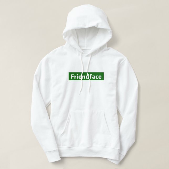Friendface Hoodie (Design vorne)