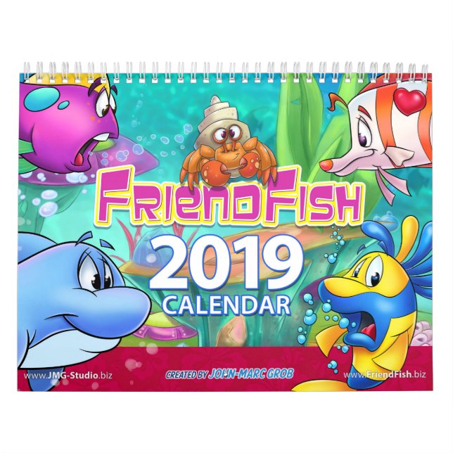 FriendFish 2019 Kalender (Titelbild)