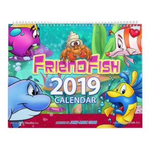 FriendFish 2019 Kalender