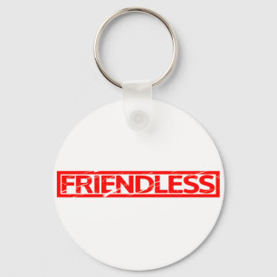 Friendlose Briefmarke Schlüsselanhänger