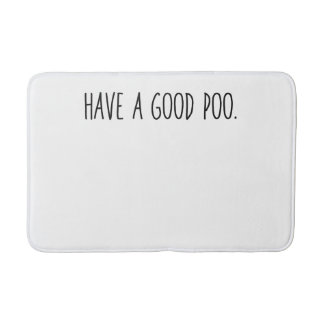 Friendly Bathroom Mat - Have a Good Poo. Badematte
