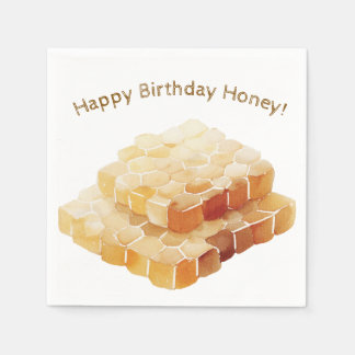 Friendly Bee Cocktail Napkins Serviette