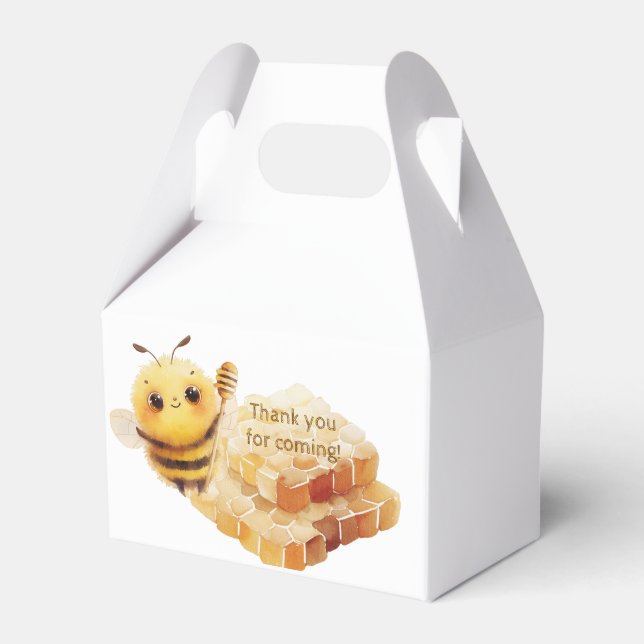 Friendly Bee Favor Boxes Geschenkschachtel (Vorderseite)