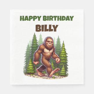 Friendly Bigfoot Serviette