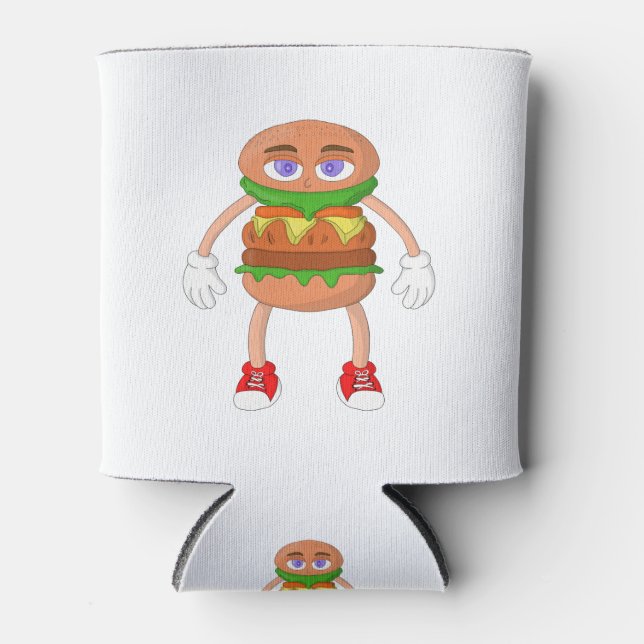 Friendly Burger Dosenkühler (Vorderseite)