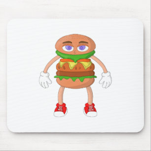 Friendly Burger Mousepad