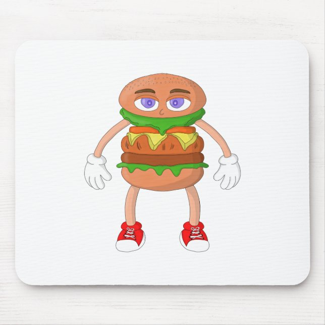 Friendly Burger Mousepad (Vorne)