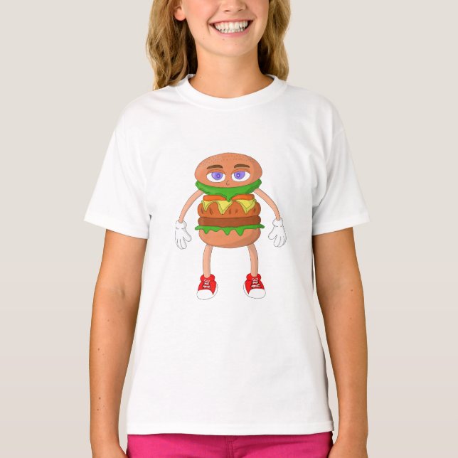 Friendly Burger T-Shirt (Vorderseite)