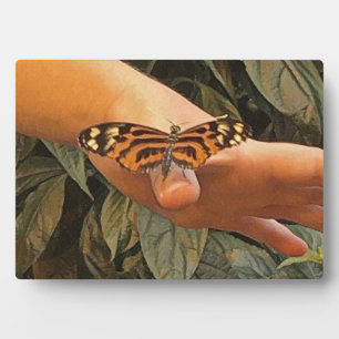 Friendly Butterfly Fotoplatte
