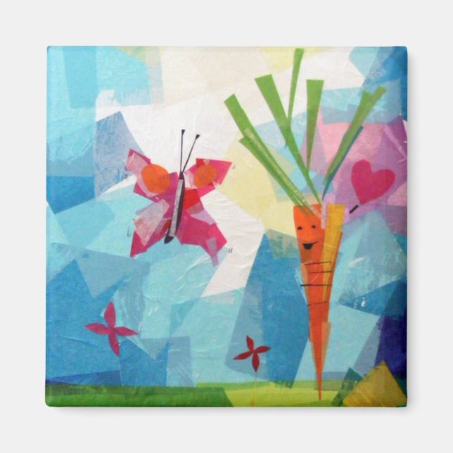 Friendly Carrot Magnet (Vorne)