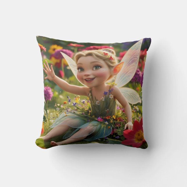 Friendly Fairy Kissen (Vorderseite)