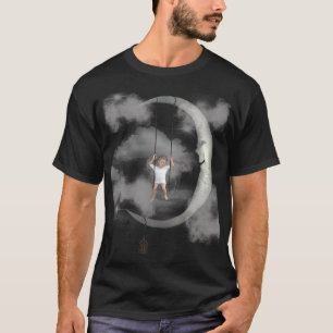 Friendly Ghost Nacht Geist Herren T-Shirt - Cute