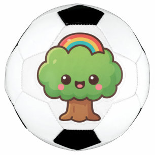 Friendly Kawaii Tree Fußball