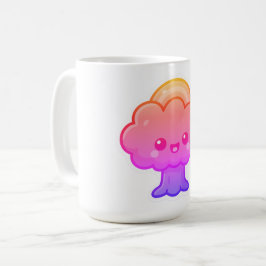 Friendly Kawaii Tree Kaffeetasse