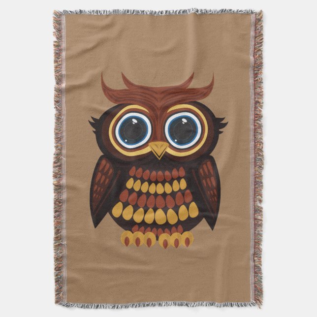 Friendly Owl Decke (Vorderseite Vertikal)