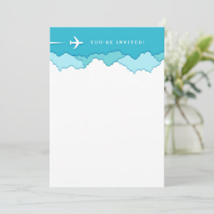 Friendly Skies Ihre eingeladene Offenheit Einladung