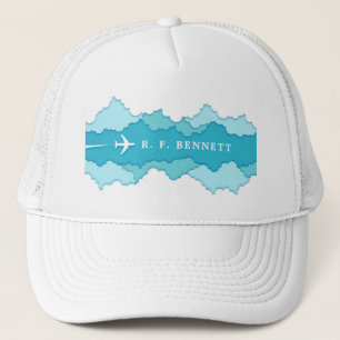 Friendly Skies   Individuelle Name Truckerkappe