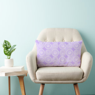 Friendly Smiles Lilac Lendenkissen