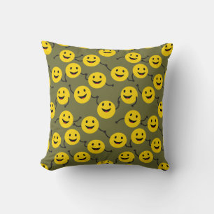 Friendly Smileys Kissen