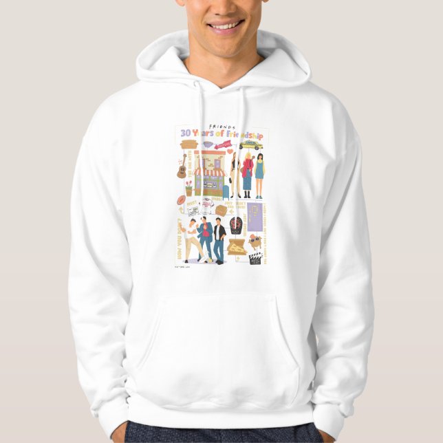 FRIENDS™ | 30 Jahre Freundschaft Hoodie (Vorderseite)