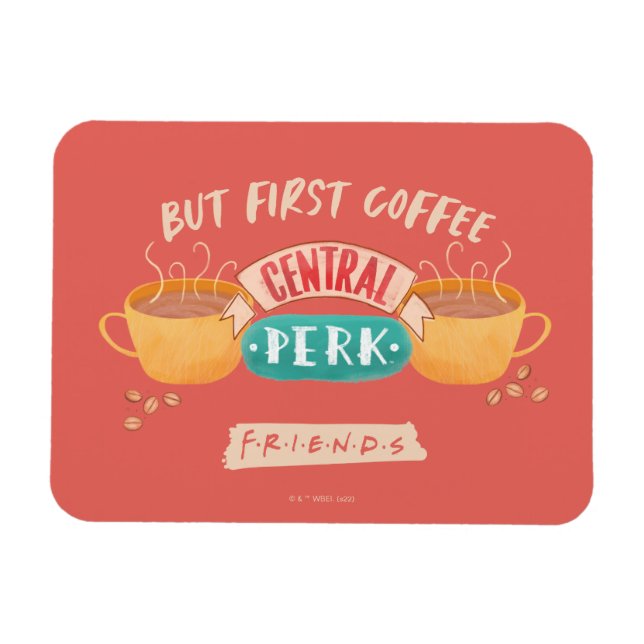 FRIENDS™ | Aber First Coffee - Central Perk Magnet (Horizontal)