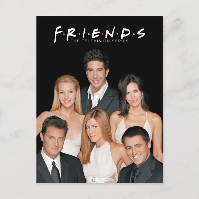FRIENDS™ | Abgeschossen in formaler Abschaltung Einladungspostkarte (Vorderseite)