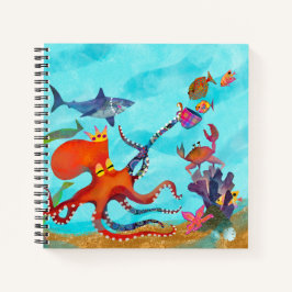 Friends and Anemones Journal Notizbuch