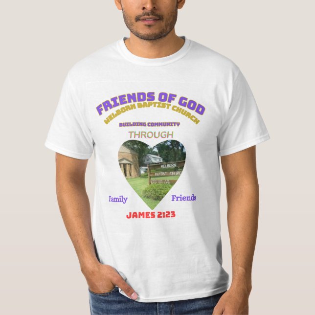Friends and Family Day T-shirt (Vorderseite)