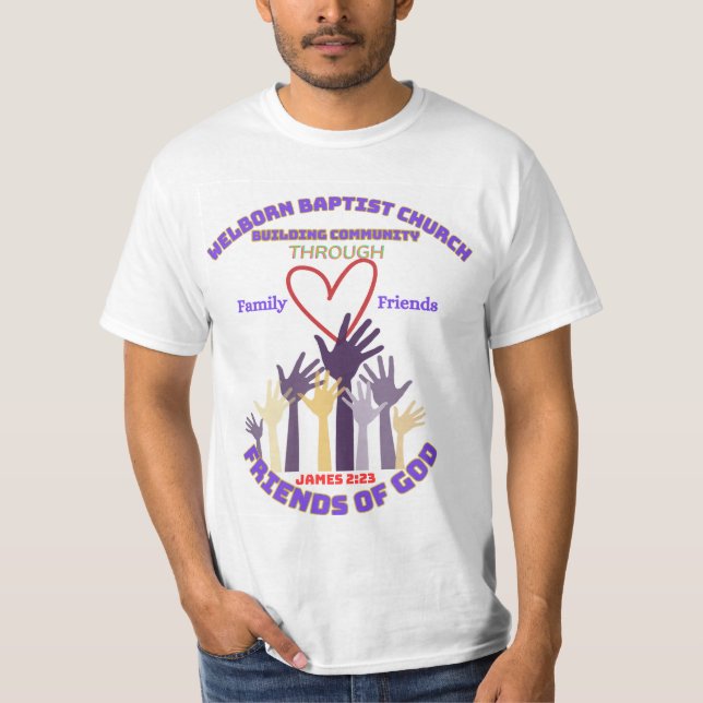 Friends and Family Day T-Shirt (Vorderseite)