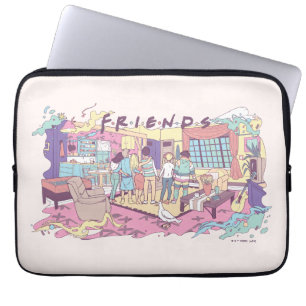 FRIENDS™   Apartment Cartoon Laptopschutzhülle
