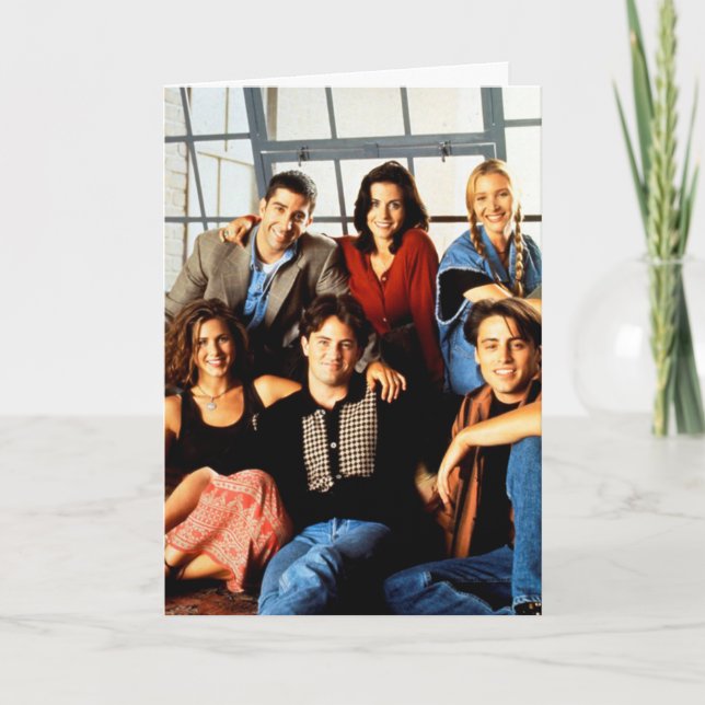 FRIENDS™ | Besetzte Sitze in Monicas Wohnung Karte (Vorderseite)