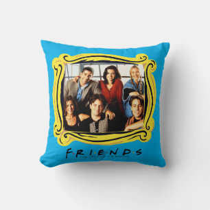 FRIENDS™   Besetzte Sitze in Monicas Wohnung Kissen
