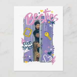 FRIENDS™ Beste Freundinnen Einladungspostkarte