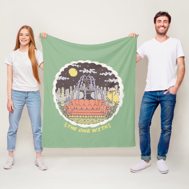 FRIENDS™ | CARTOON FLEECEDECKE (Beispiel)