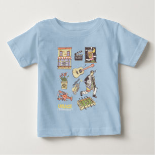 FRIENDS™   Cartoon Icons Grafik 4 Baby T-shirt