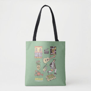 FRIENDS™   Cartoon Icons Grafische Darstellung Tasche