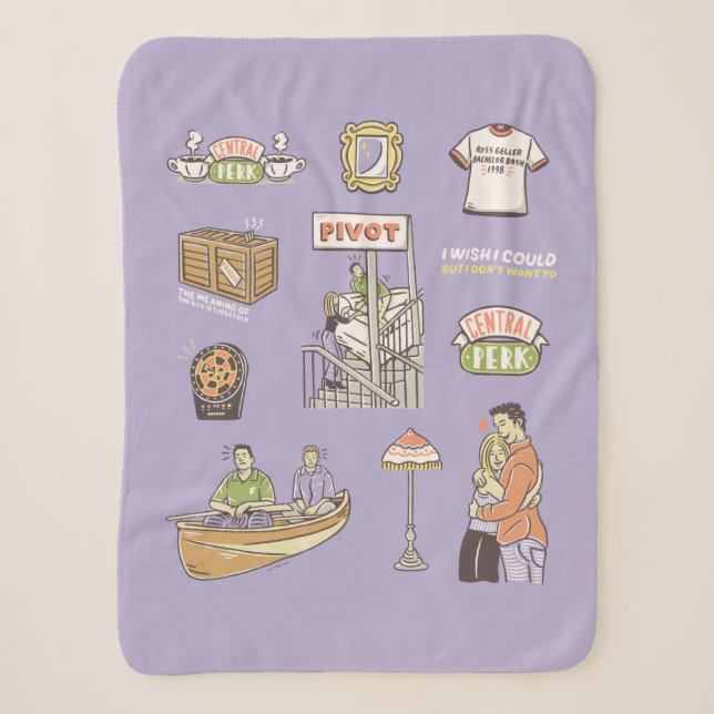 FRIENDS™ | Cartoon Icons Sherpadecke (Vorderseite)