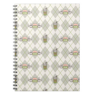 FRIENDS™ Central Perk Argyle-Muster Notizblock