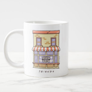 FRIENDS™ Central Perk Cartoon-Café Jumbo-Tasse