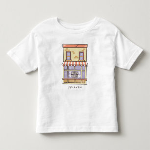 FRIENDS™   Central Perk Cartoon Coffee Shop Kleinkind T-shirt