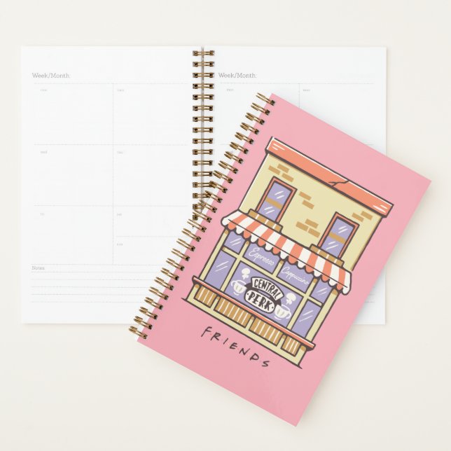FRIENDS™ | Central Perk Cartoon Coffee Shop Planer (Anzeige)