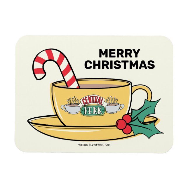 FRIENDS™ | Central Perk Holiday Tasse Magnet (Horizontal)