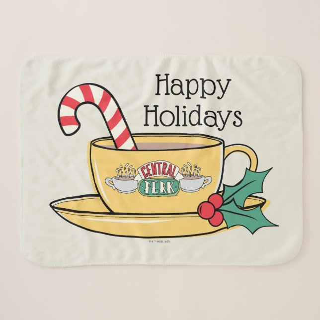 FRIENDS™ | Central Perk Holiday Tasse Sherpadecke (Vorderseite (Horizontal))