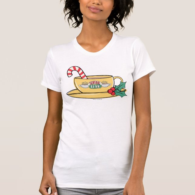 FRIENDS™ | Central Perk Holiday Tasse T-Shirt (Vorderseite)