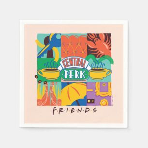 FRIENDS™ Central Perk Lebendige Grafik Serviette