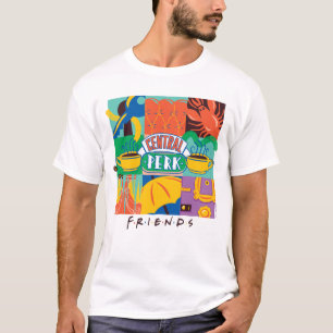FRIENDS™ Central Perk Lebendige Grafik T-Shirt